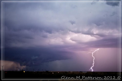 sunset sky storm oklahoma weather clouds pretty glenn patterson thunderstorm lightning thunder scud gmp1993