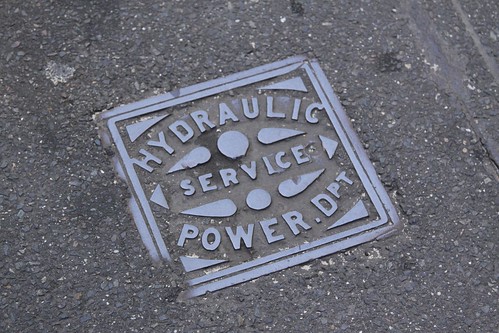 Hydraulic Service Power Department manhole cover