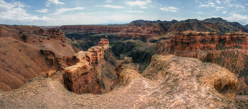 auto red panorama yellow landscape asia view desert stitch sony central wide dry canyon east alpha incredible kazakhstan 77 slt a77 charyn the4elements
