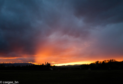 sonnenuntergang sundown wolken landschaft eschwege werratal frauholle motherholle hohermeissner 201204