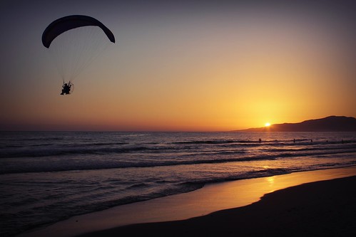 sunset sol beach atardecer playa viento cádiz tarifa parapente anadalucía
