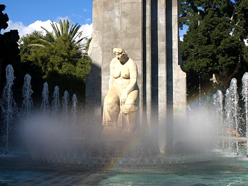 Fecundidad fountain, Parque Garcia Sanabria, Santa Cruz