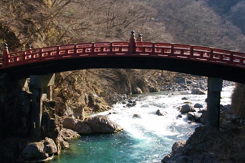 bridge japan shrine nikko shinkyo futurasan