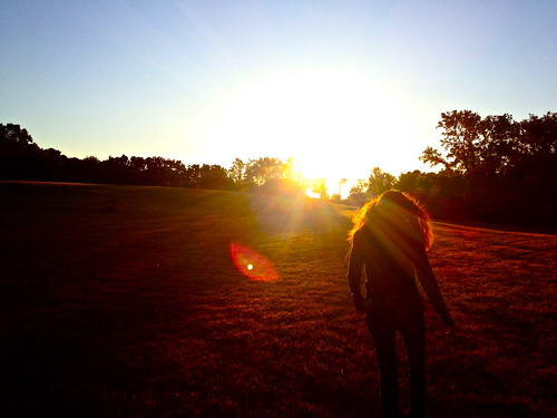 blue sunset red summer girl field wisconsin lens coldplay flare iphone4s