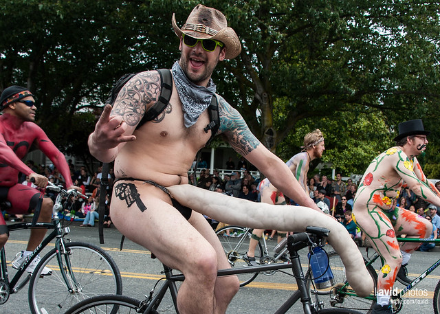 Naked Bicycle Parade 119