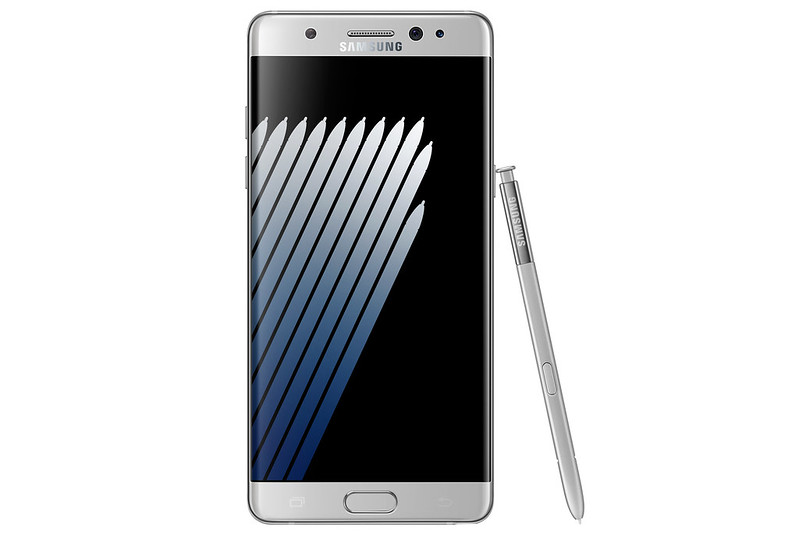 Samsung Galaxy Note 7 - Silver Titanium - Front