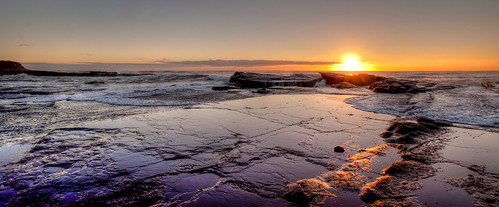 seascape beach sunrise landscape colours australia d90 culburra