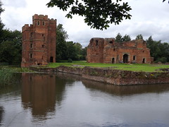 West Tower, Gatehouse and Moat