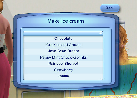 Ice Cream Maker Flavors