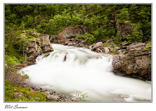 norway waterfall foss sortrondelag fossefall drivdalen