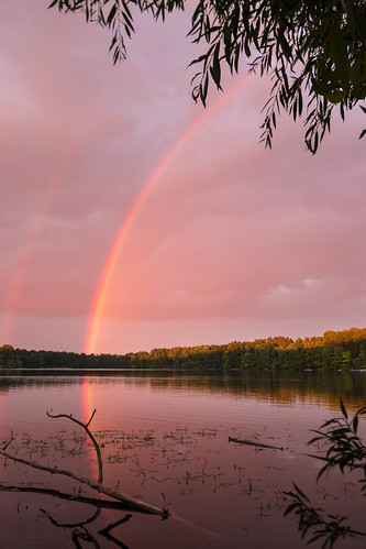 ereignis objekt ort dreetzsee2016 lake rainbow regenbogen see sonnenuntergang sunset boitzenburgerland brandenburg deutschland