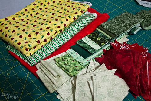 Fabric selection, part II, plus cutting