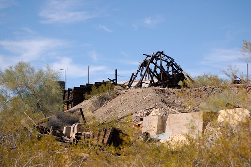 abandoned gold ruins mine ghosttown vulture