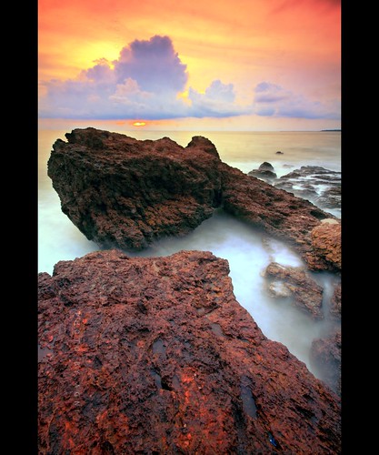 longexposure travel sunset india water rocks kerala dp agni kadalundi agnimax