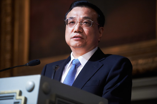 Chinese Vice Premier Li Keqiang speaks on urbanisation at a high-level conference co-organised by Friends of Europe