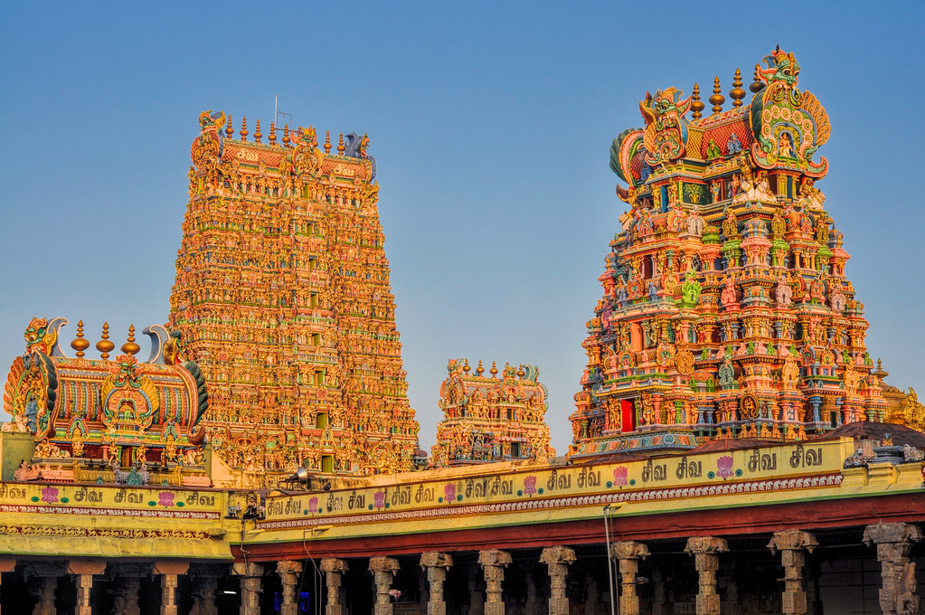 Temple de Meenakshi, à Madurai
