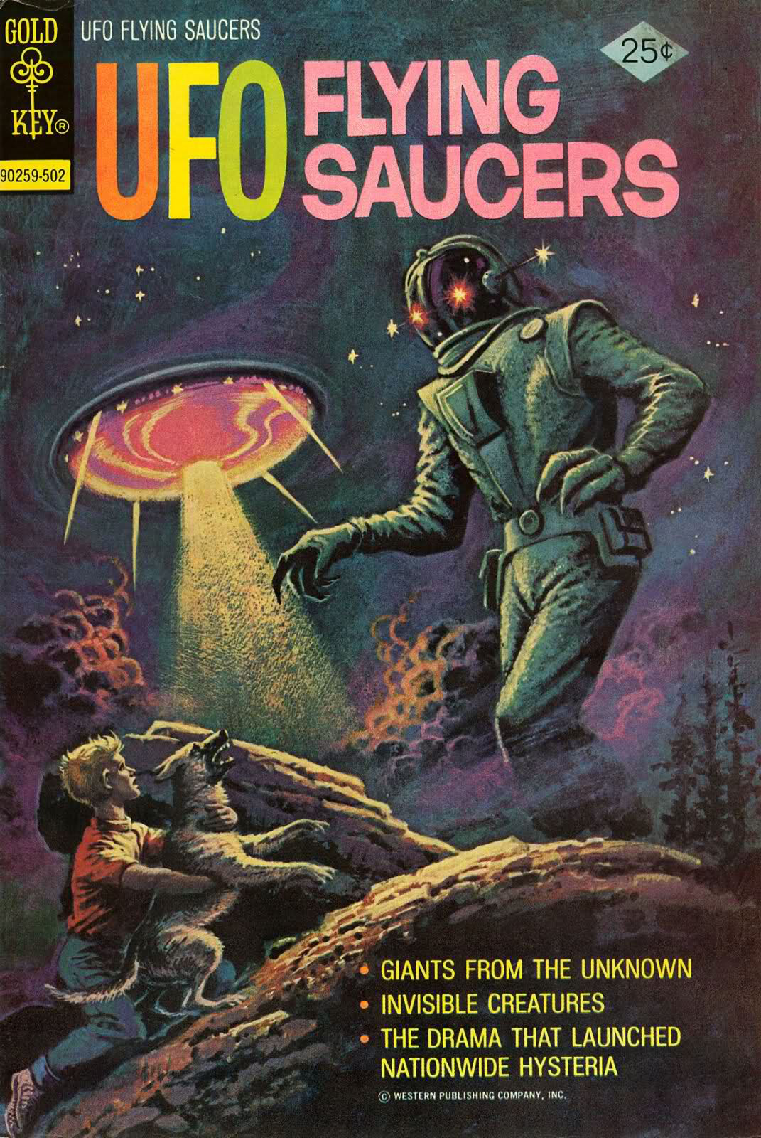 UFO Flying Saucers #5 (Gold Key, 1975)