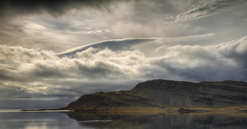 canon7d europe hdr iceland inspiredbyiceland clouds fjord nature photography sky water hamarsfjörður