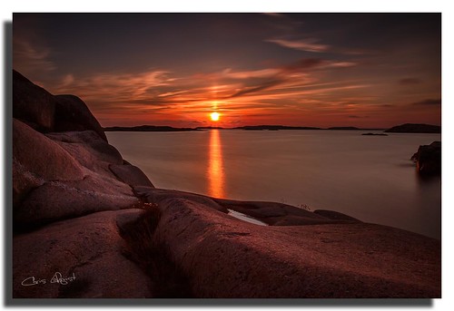 sunset seascape rocks sweden sverige bohuslän lysekil stångehuvud bwnd110 canon7d 174040l