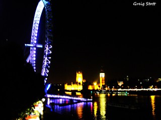 The Bright Lights of Central London
