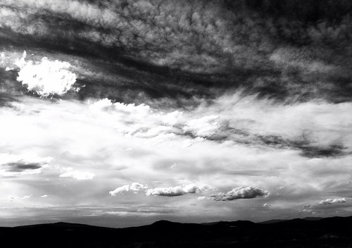 travel bw clouds landscape us97 iphoneography