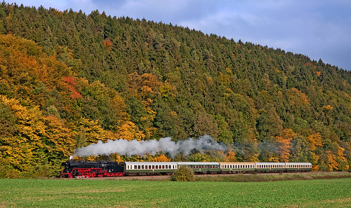 railroad germany thüringen railway trains steam bahn mau germania ferrovia treni dampf plandampf vapore nikond90 br41 trenospeciale werrabahn 411144 teamlorie