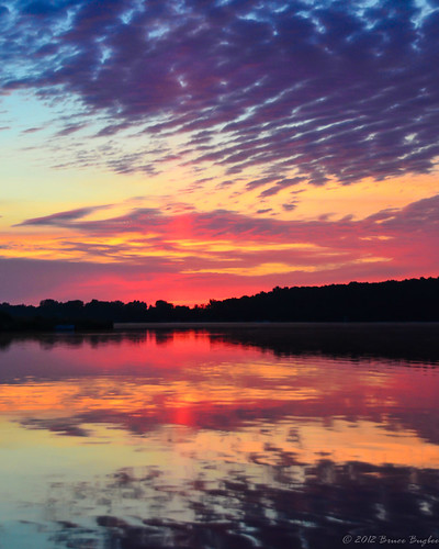 morning blue red sky orange lake reflection sunrise purple violet mygearandme mygearandmepremium