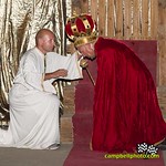 Sovereign King Doug Wolfgang crowns Sammy Swindell