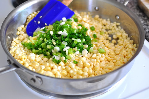 Bap Xao Tom Bo (Vietnamese Sauteed Corn with Dried Shrimp, Scallions, and Butter)