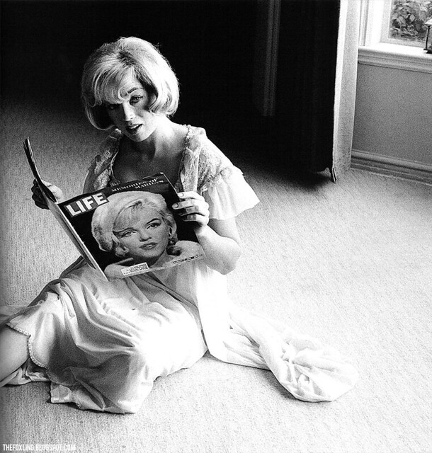 A Marilyn Monroe look-alike shortly after Marilyn's death | Flickr ...