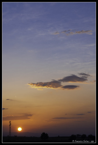sunset cloud sun san tramonto nuvole basilicata sole palazzo lucania gervasio