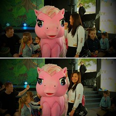 I just had to pose beside this cute little pink horsie like a 5-year-old. Haha! 😂 Sorry, can't help it! Cuteness overload! ❤ #kidatheart #pink #pinkpanther #fortheloveofpink #perth #happyperth #perthroyalshow #perthroyalshow2016 #ig_perth #ig_wa