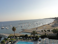 View from my room in the Crowne Plaza Limassol