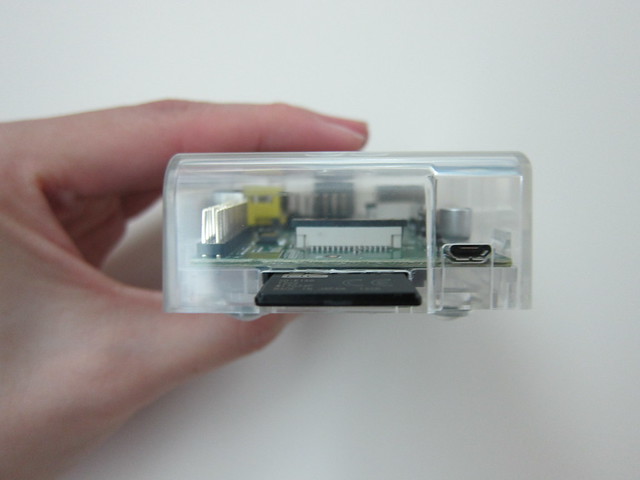 Raspberry Pi - Clear Case - Front