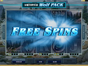 Untamed Wolf Pack Free Spins