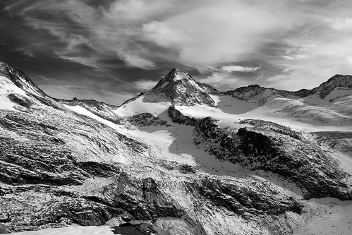 leica sky blackandwhite cloud mountain snow alps ice monochrome austria glacier tyrol grossvenediger hohetauern snowandrock leicax1