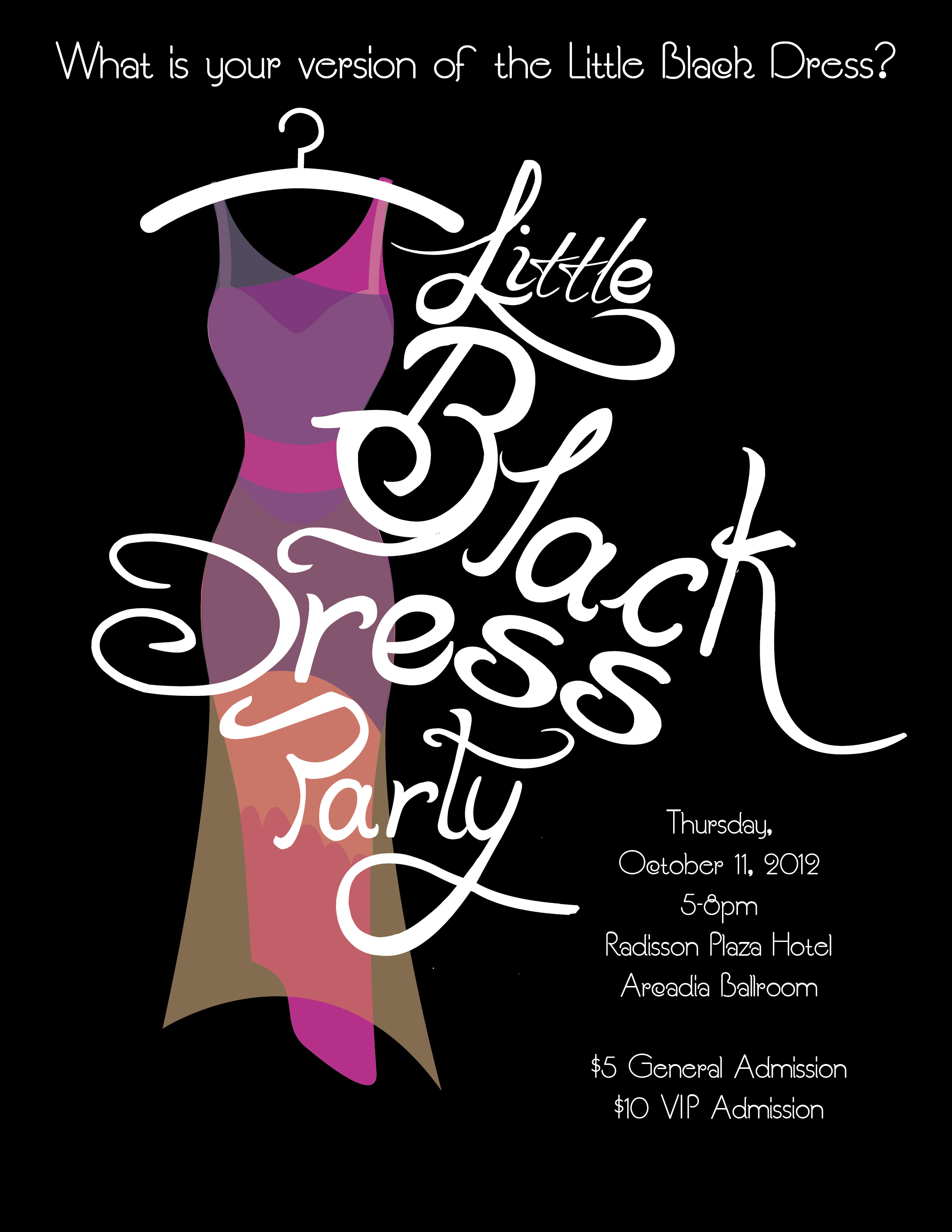 Little Black Dress Party Invite + Contest! — Selective Potential