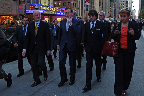 Mariano Rajoy en Nueva York