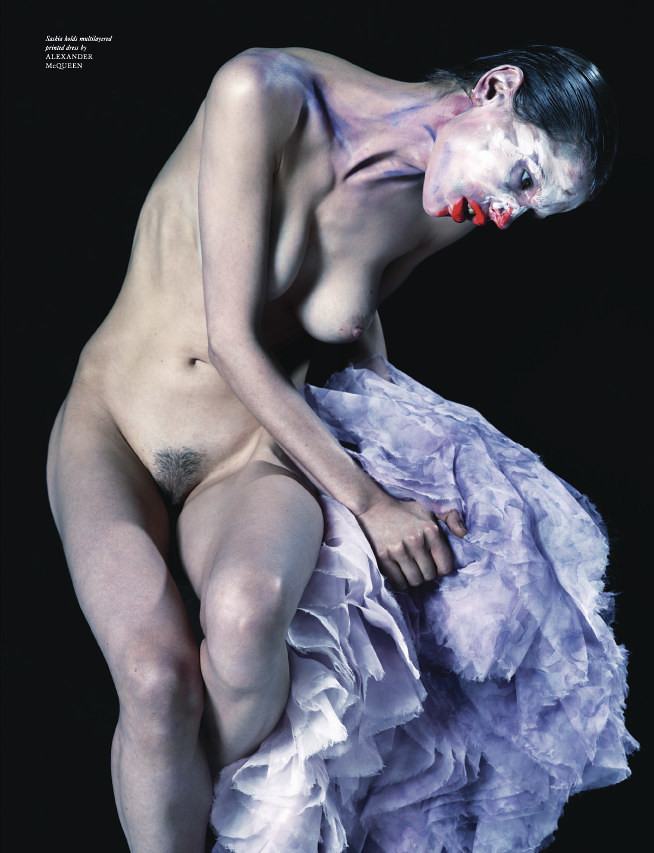 Magazine: LOVE #8 Fall/Winter 2012 Models: Guinevere van Seenus, Julia Nobi...
