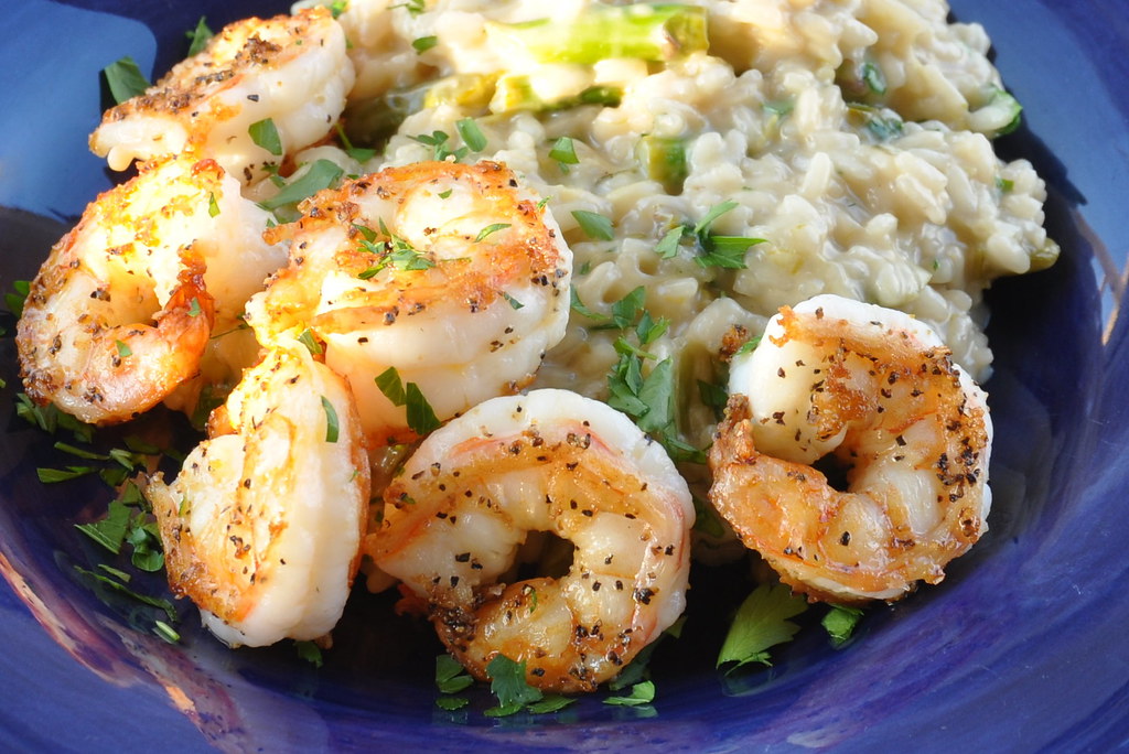 Shrimp and Risotto