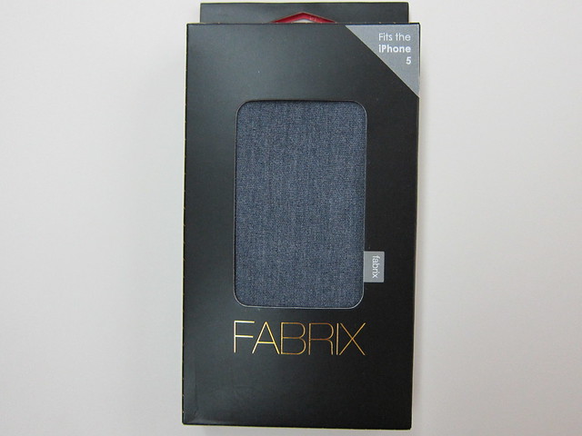 Fabrix Case For iPhone 5 - Box Front