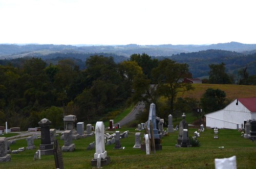 cemetery view pennsylvania highway40 sceneryhill sceneryhillcemetery corridorofhistory