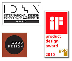 Crown received numerous design awards such as the Gold IDEA award, the iF Gold award and the Good Design Award