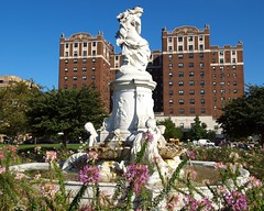 Heinrich Heine Lorelei Fountain, Joyce Kilmer Park, Bronx, New York City