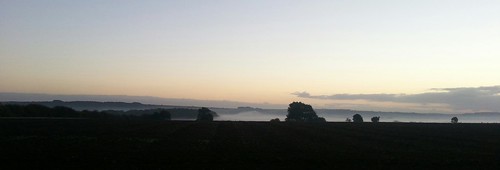 mist sunrise dawn hill lincolnshire hills wolds flickrandroidapp:filter=none