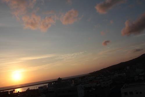 福江島の朝日