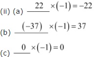 NCERT Solutions for Class 7th Maths Chapter 1 - Integers