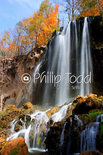 autumn color fall water flow virginia waterfall scenery scenic falling va springs covington
