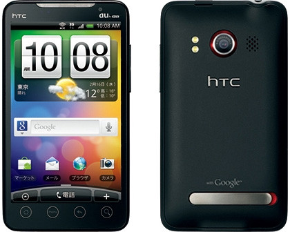 htc EVO WiMAX ISW11HT full scale product image