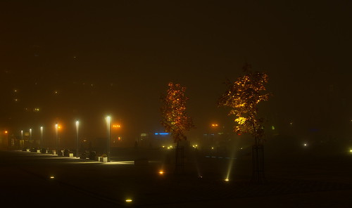 fog lights market rynek ruda mgła slaska śląska światła fryna